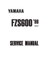 Yamaha Fazer FZS600 - Service Manual 19981